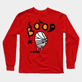 Mochie - Boo Happy Halloween Long Sleeve T-Shirt